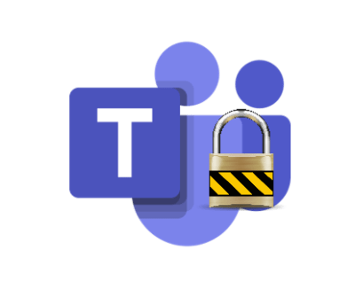 MS Teams padlock