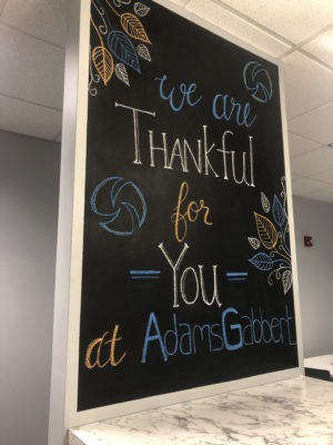 AG Open House Chalkboard