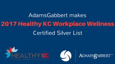 AdamsGabbert makes 2017 Healthy KC Workplace Wellness certified silver list